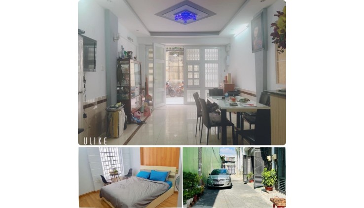 Hẻm Rộng 6m, 1 Trục, 4 Tầng Đúc, Chỉ 9 Tỷ